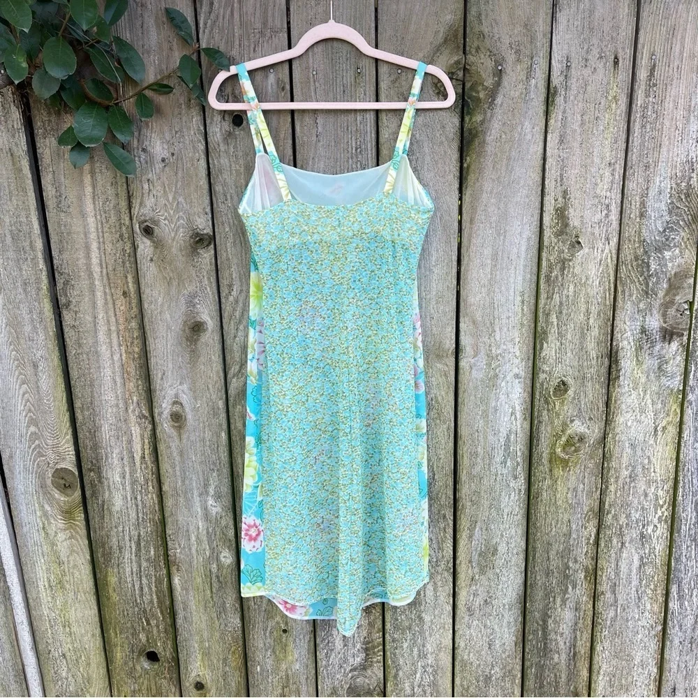 Malizia by La Perla | Sheer Floral Slip Dress IT 4 US 12 Y2K Vintage | Italy